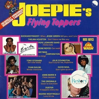 Various : Joepie's Flying Toppers (LP, Comp)