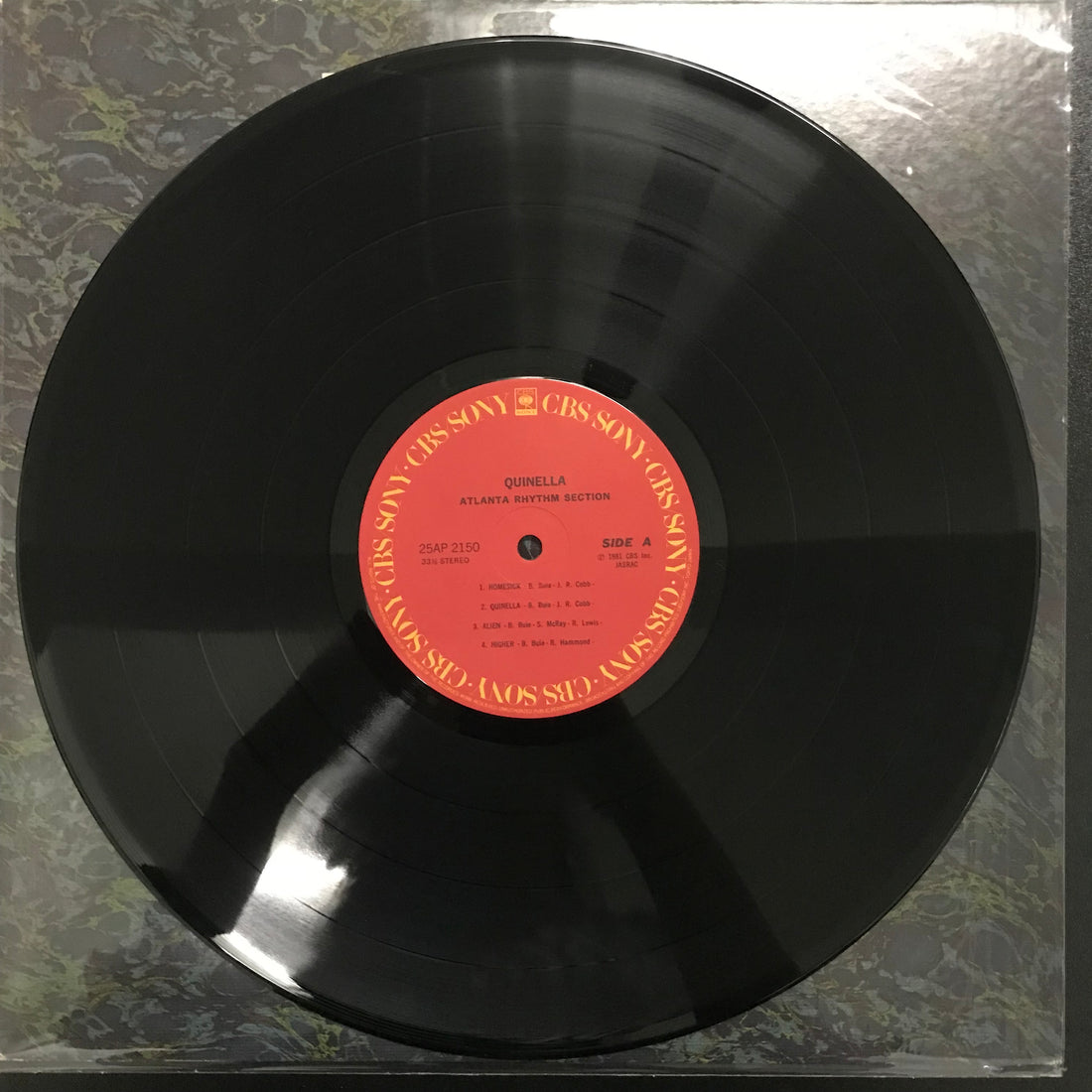 แผ่นเสียง Atlanta Rhythm Section - Quinella Vinyl VG+