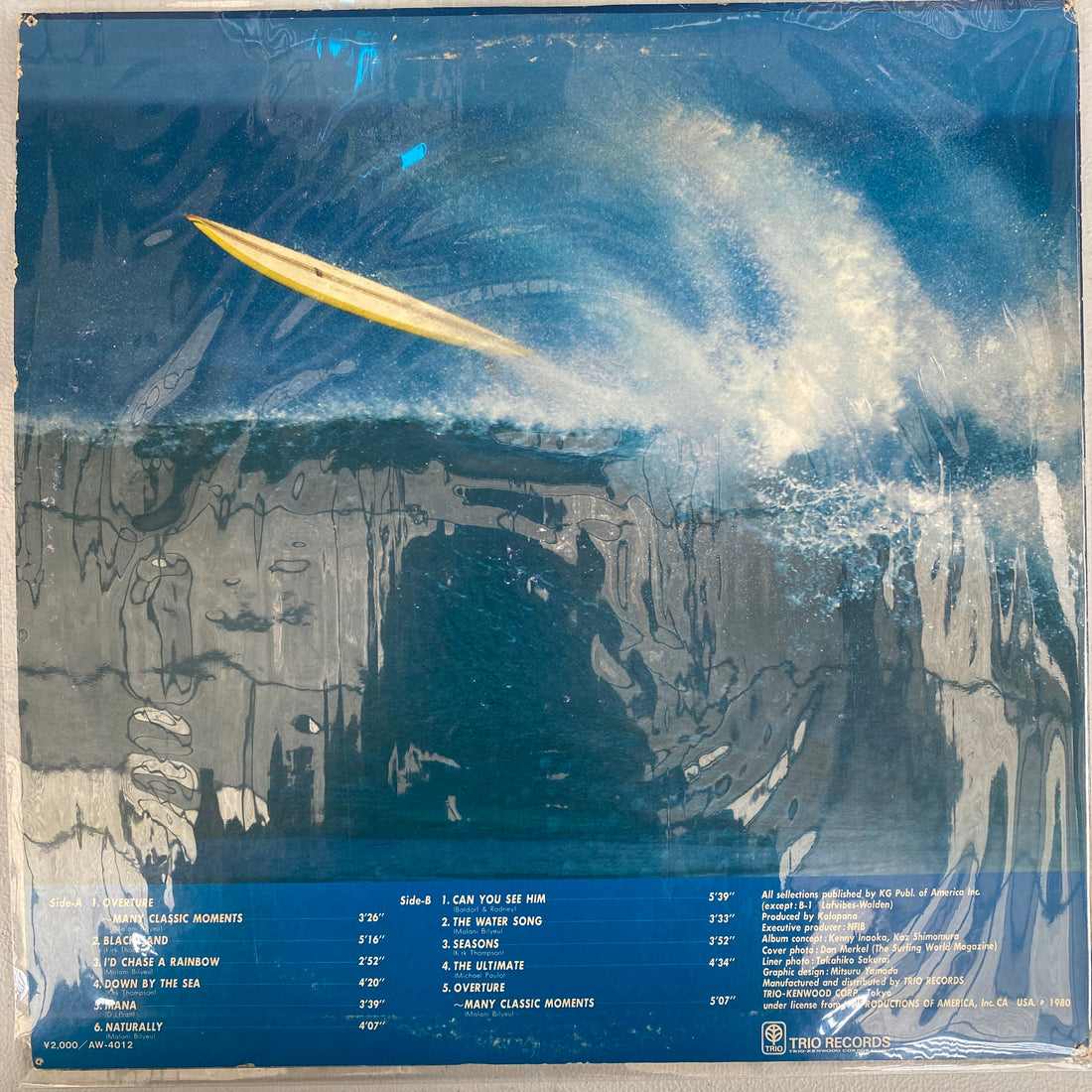 แผ่นเสียง Kalapana - Kalapana's Surfin' Best Vinyl VG