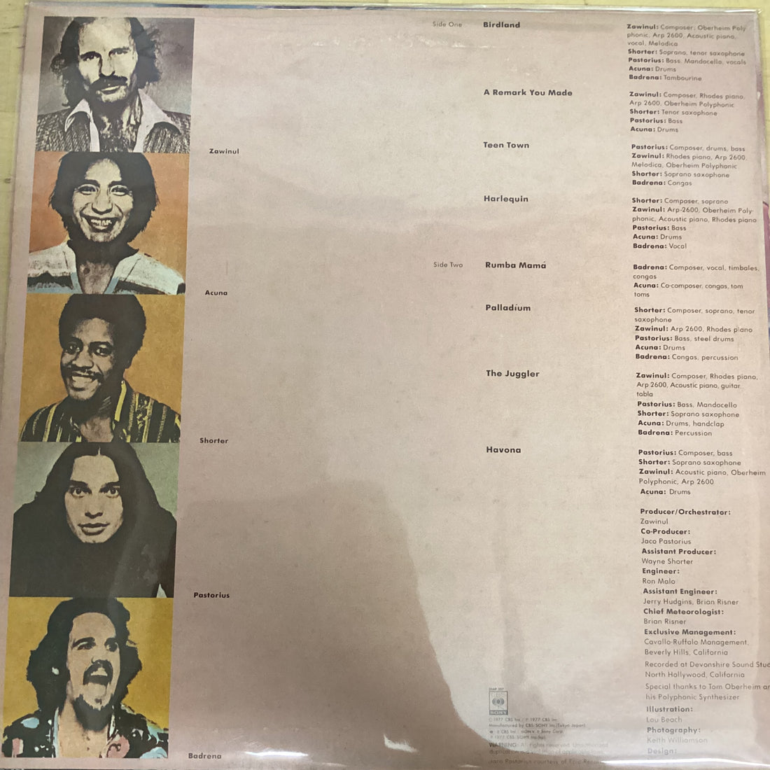 แผ่นเสียง Weather Report - Heavy Weather Vinyl VG+