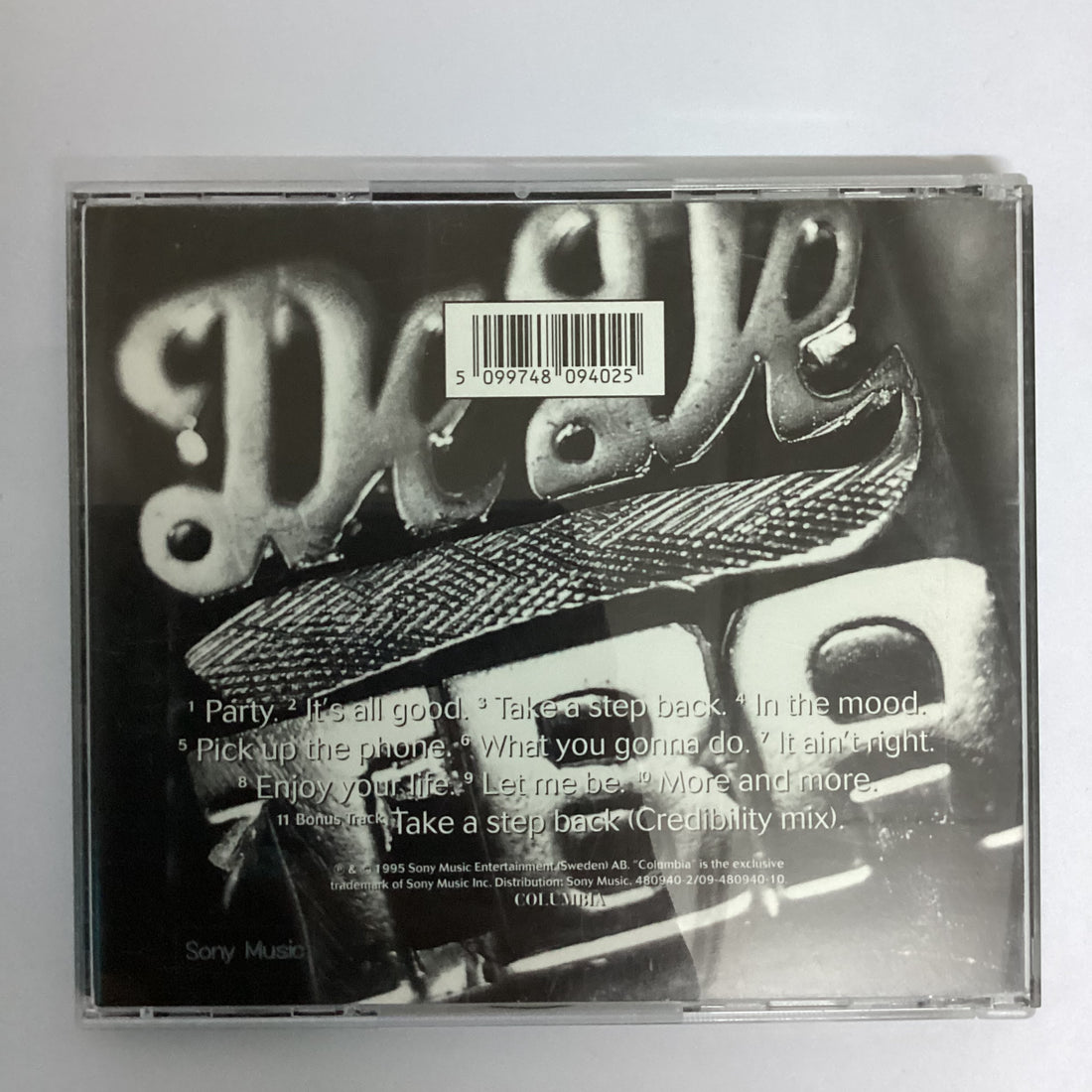 ซีดี Dede - TBA Totally Bombastic Anecdotes CD VG+