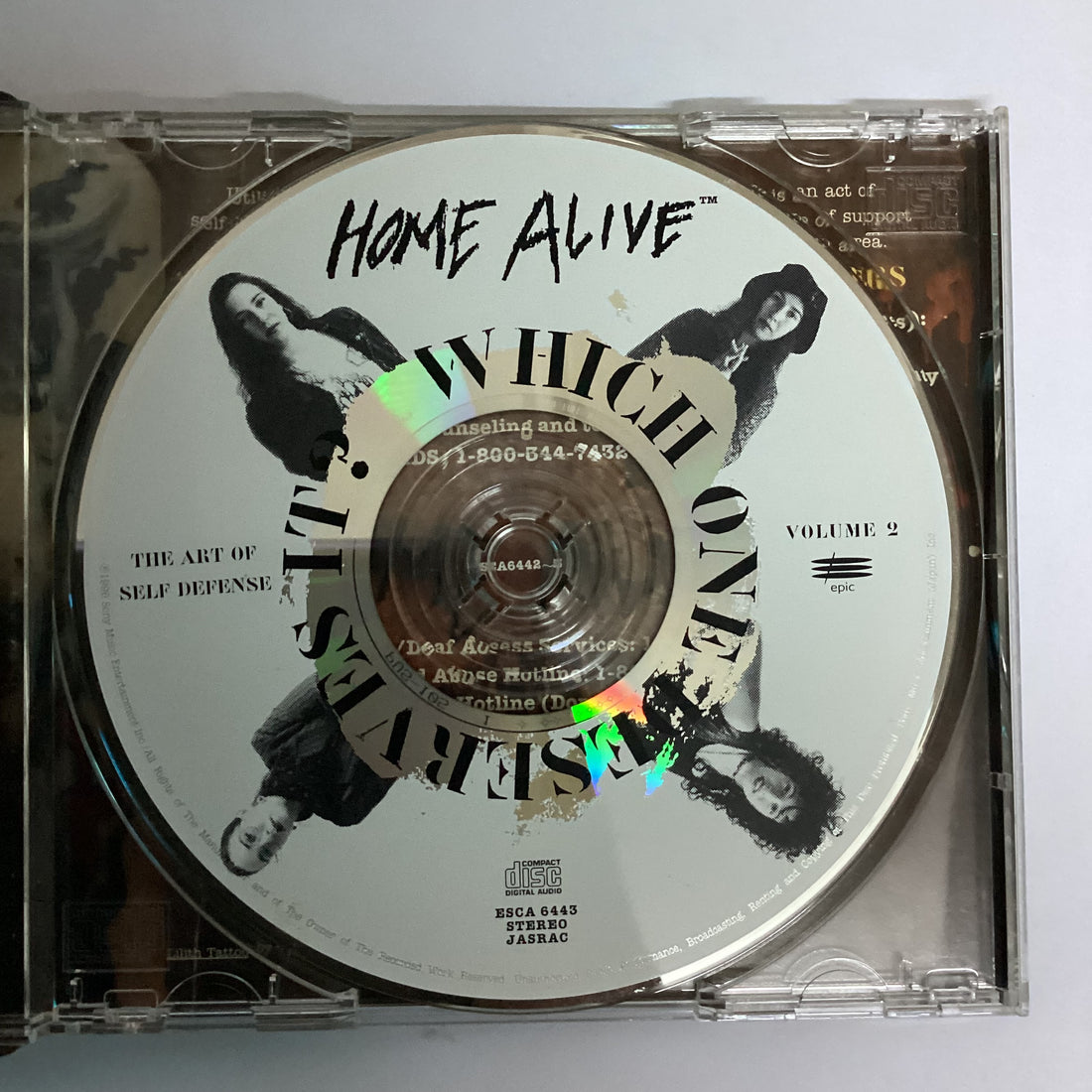ซีดี Various - Home Alive - The Art Of Self Defense CD VG+ 2CDs