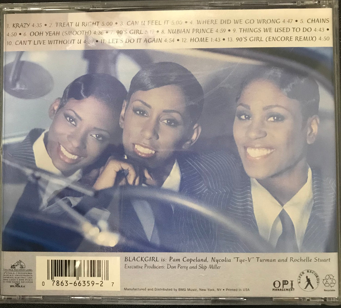 ซีดี Blackgirl - Treat U Right CD VG+
