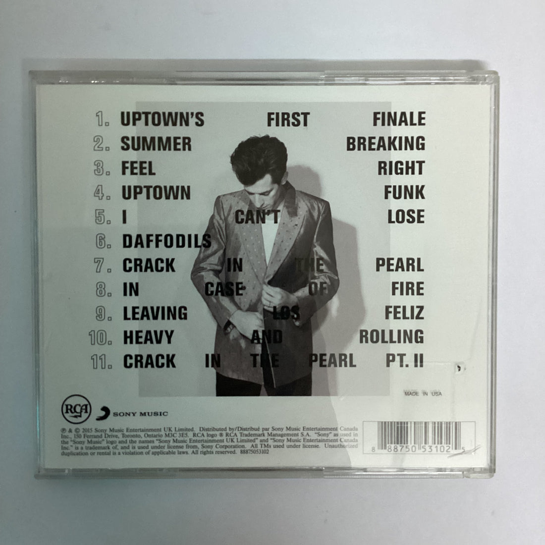 ซีดี Mark Ronson - Uptown Special CD VG+