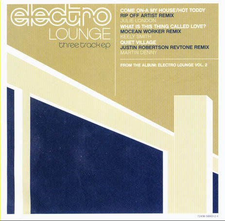 ซีดี Various - Electro Lounge 3 Track EP CD VG+