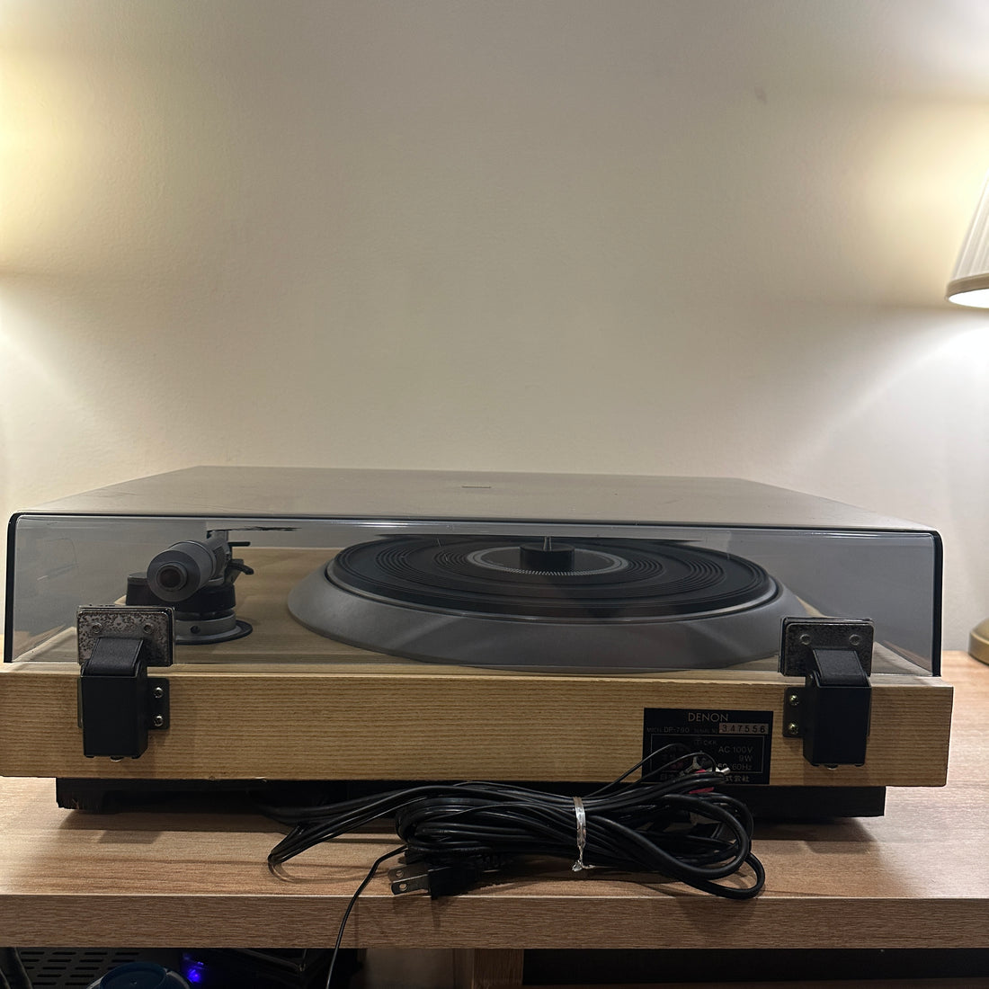 เครื่องเล่นแผ่นเสียง Denon DP-790 Manual Direct Drive Turntable (220V)