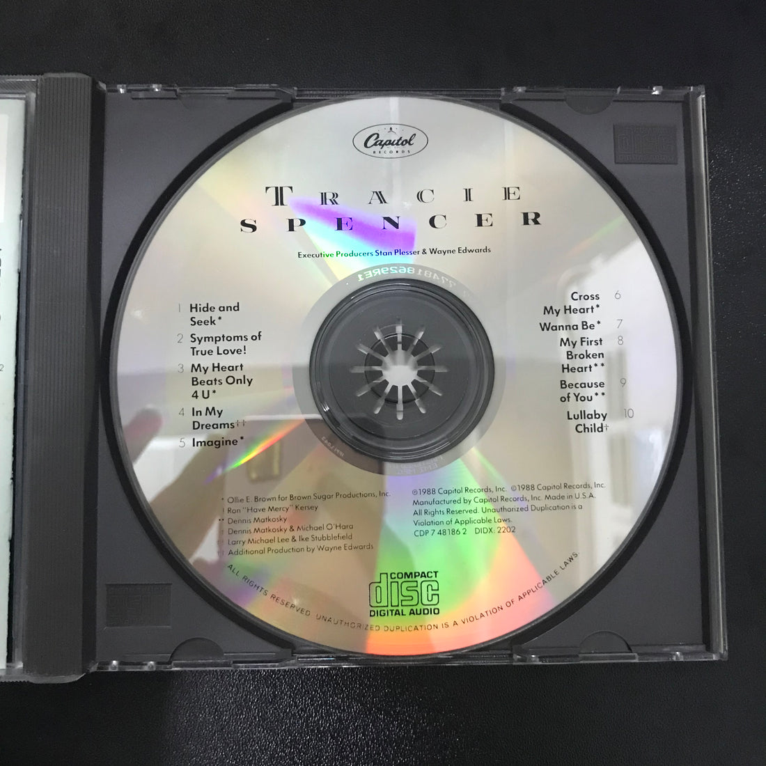 ซีดี Tracie Spencer - Tracie Spencer CD VG+