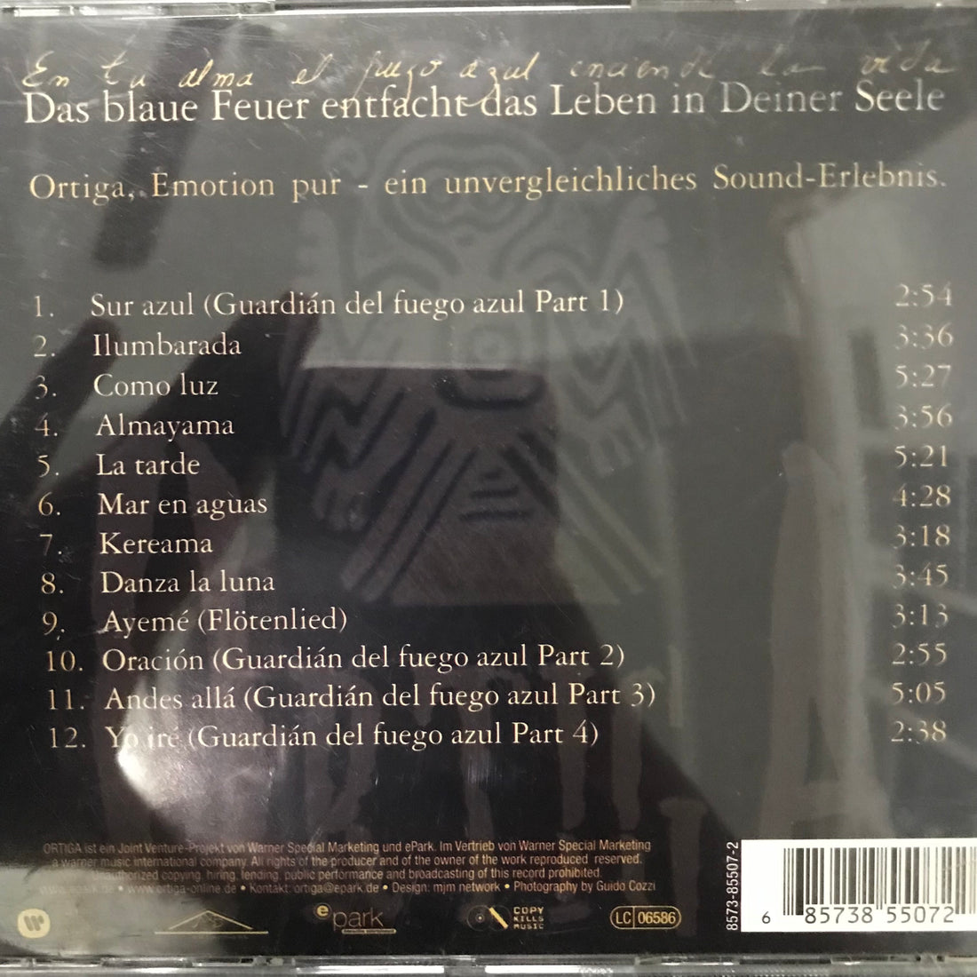 ซีดี Ortiga - Ortiga CD VG+