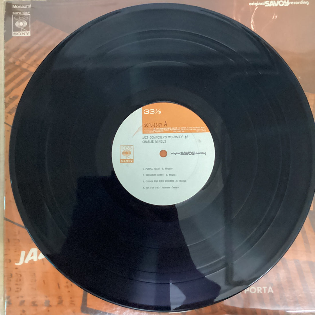 แผ่นเสียง Charles Mingus, Wally Cirillo, Teo Macero, John LaPorta - Jazz Composers Workshop No 2 Vinyl VG