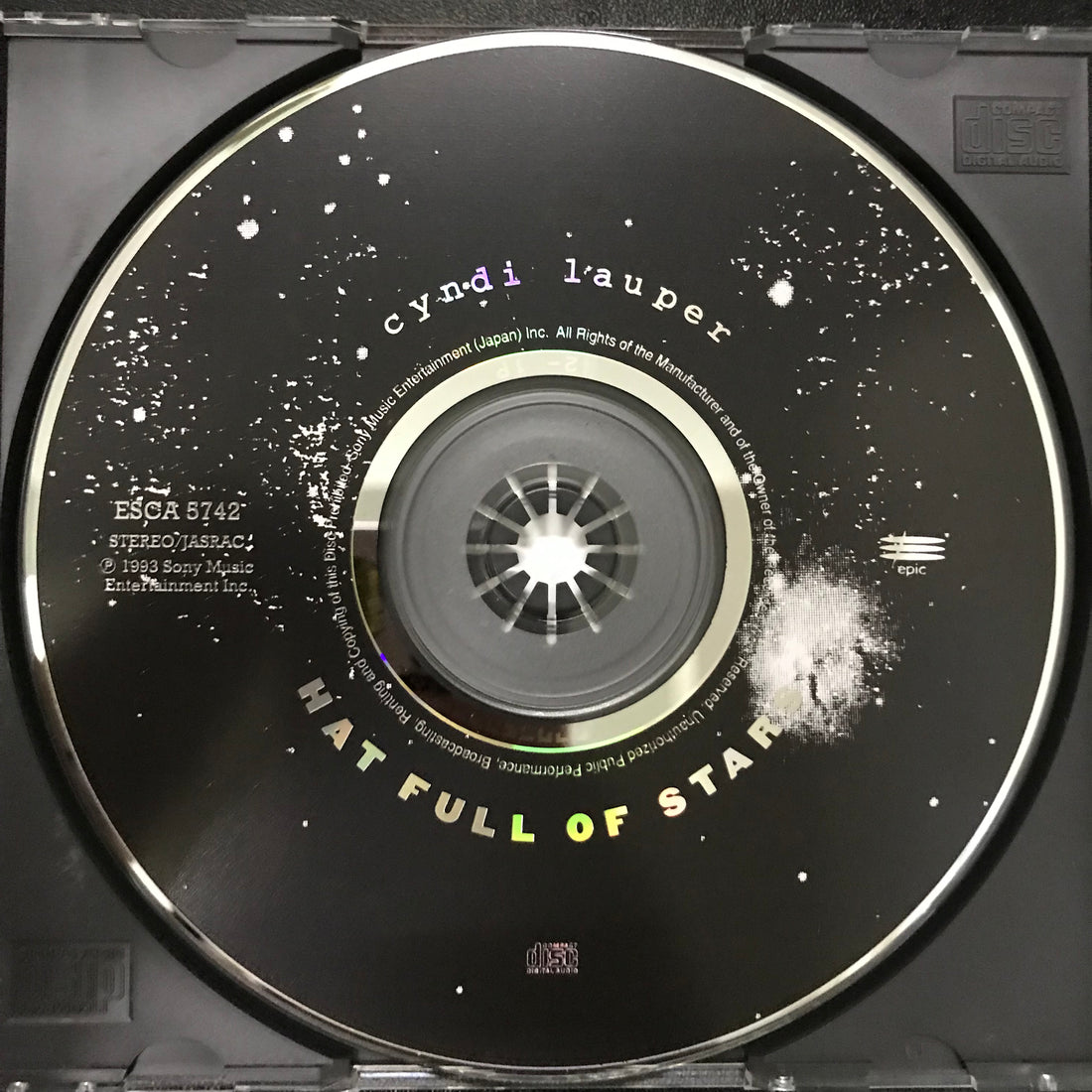 ซีดี Cyndi Lauper - Hat Full Of Stars CD VG+
