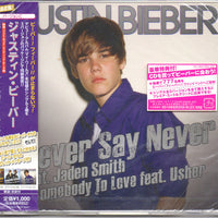 Justin Bieber : Never Say Never / Somebody To Love (CD, Single)