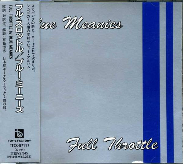 Blue Meanies - Full Throttle CD VG+