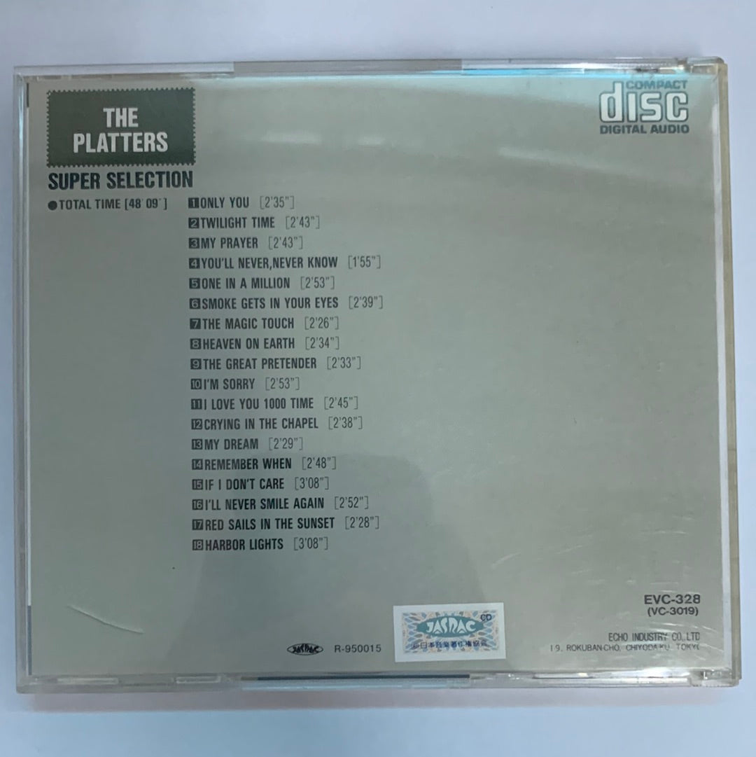 ซีดี The Platters - Super Selection (CD) (VG+)