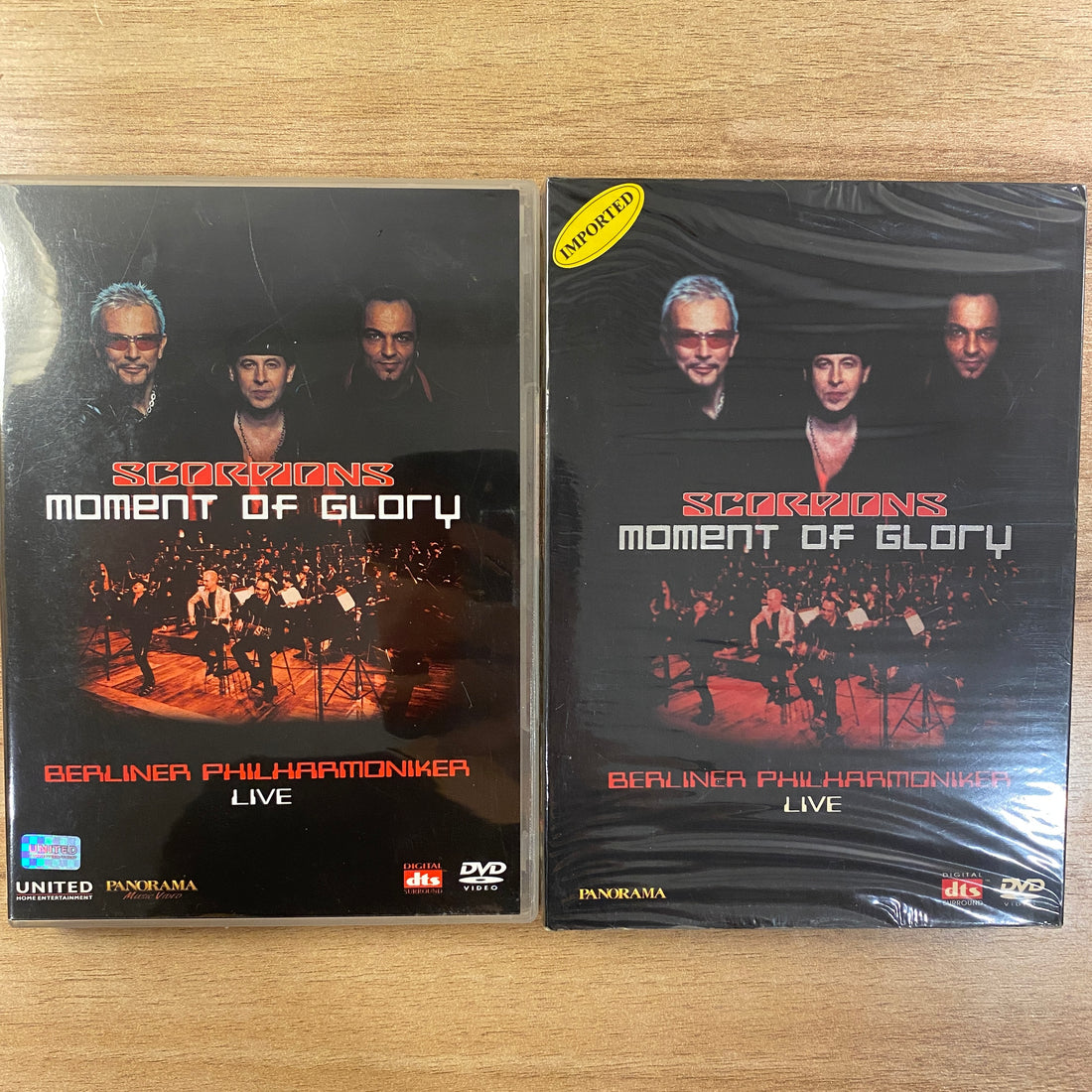 Scorpions - Live DVD VG+ 6 DVDs