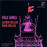 Alfred Deller, Mark Deller : Folk Songs (LP, Album, RE)