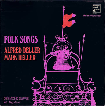 Alfred Deller, Mark Deller : Folk Songs (LP, Album, RE)