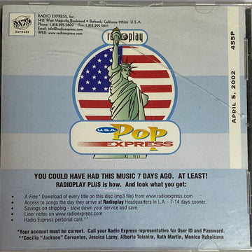 Various - U.S.A. Pop Express 455 P (CD) (VG+)