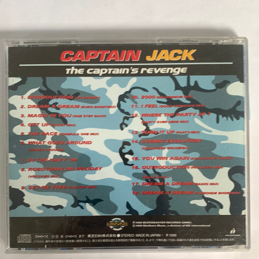 ซีดี Captain Jack - The Captain's Revenge CD VG