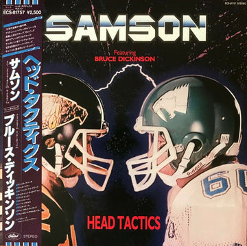 Samson (3) Featuring Bruce Dickinson : Head Tactics (LP, Comp)