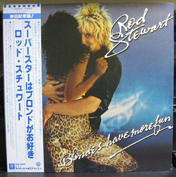 Rod Stewart : Blondes Have More Fun (LP, Album, Promo, Gat)