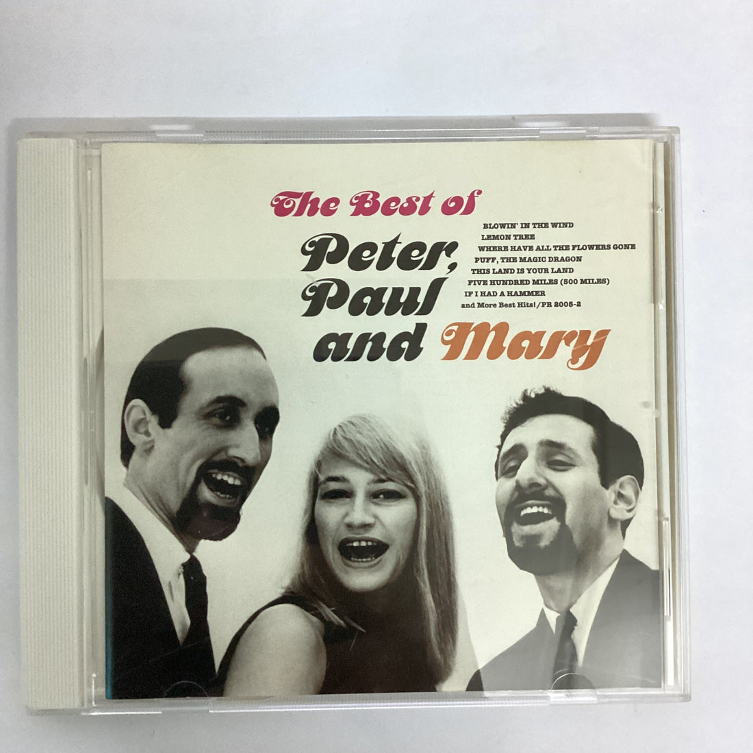 ซีดี Peter, Paul & Mary - The Best Of Peter, Paul And Mary CD VG