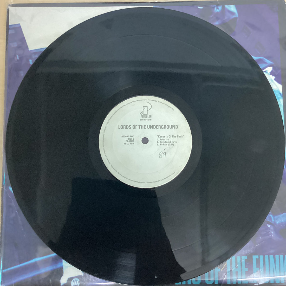 แผ่นเสียง Lords Of The Underground - Keepers Of The Funk Vinyl VG 3LPs