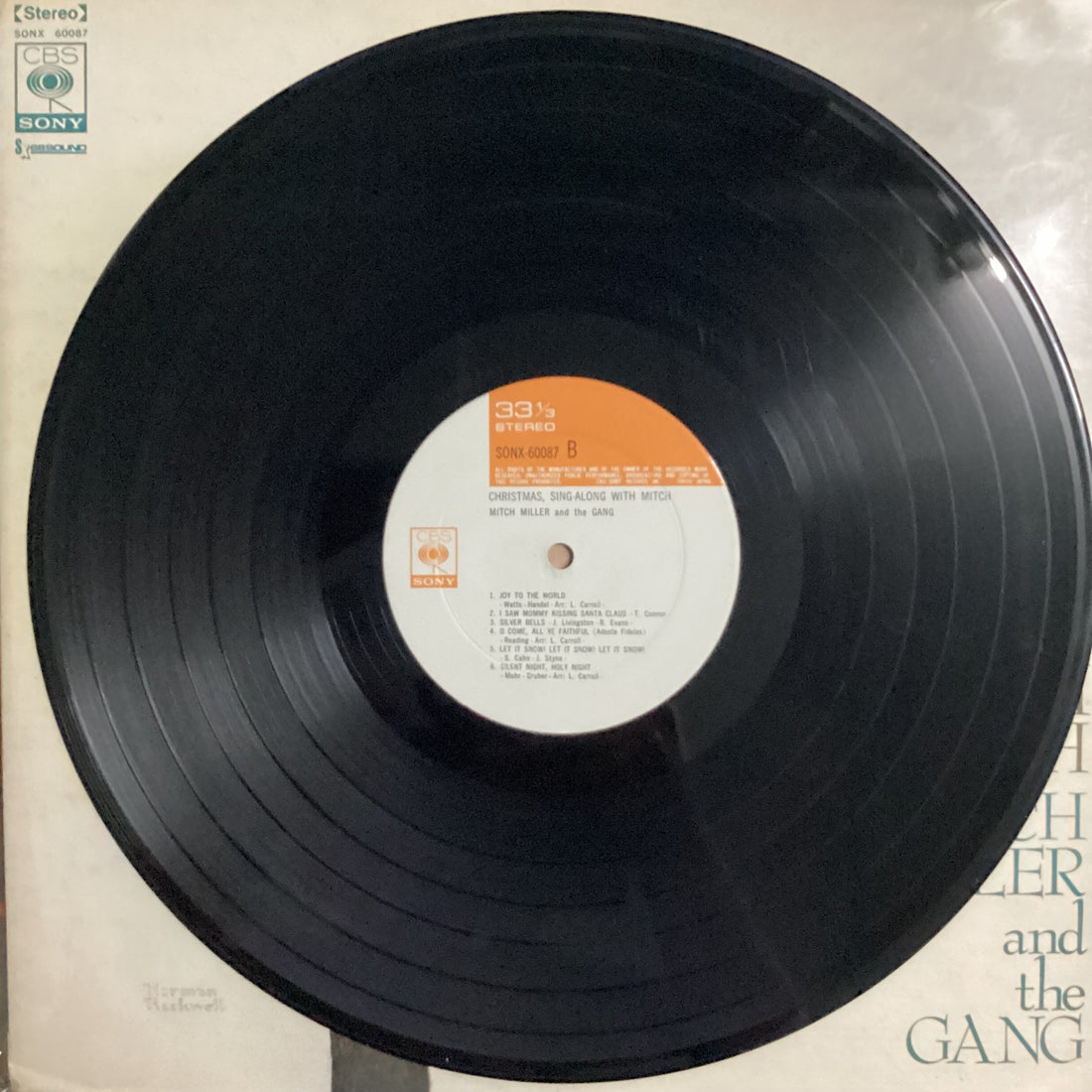 แผ่นเสียง Mitch Miller And The Gang - Christmas Sing Along With Mitch Vinyl VG+