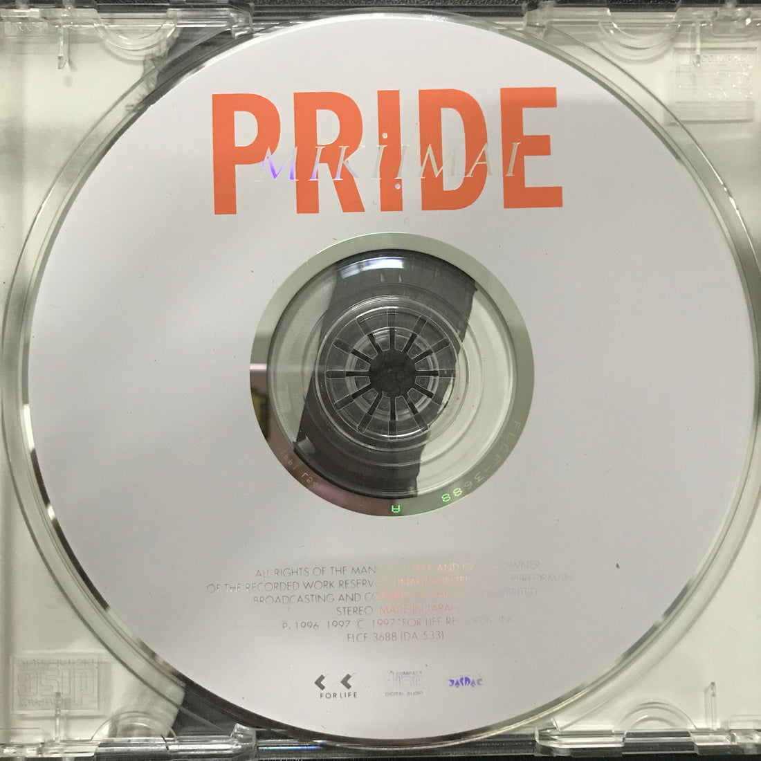 ซีดี Miki Imai / Miki Imai - Pride CD VG+