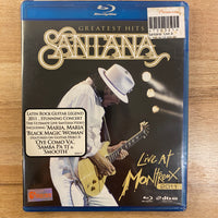 Santana - Live Blu-ray & DVD VG+ 1 Blu-ray, 2 DVDs