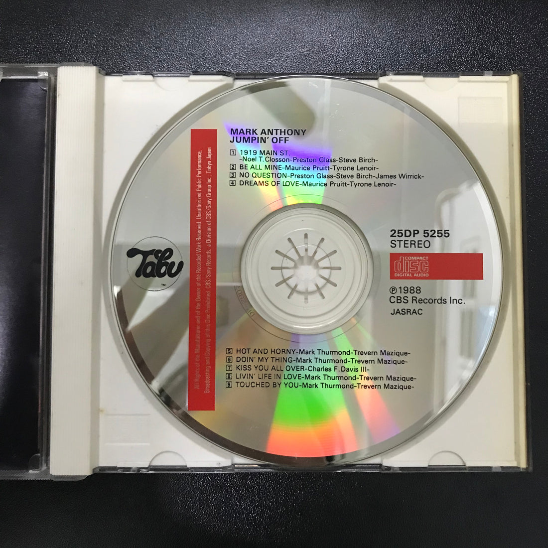 ซีดี Mark Anthony - Jumpin' Off CD VG+