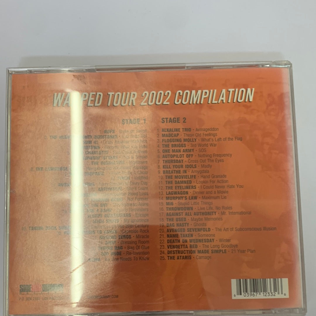 ซีดี Various - Vans Warped Tour (2002 Tour Compilation) (CD) (VG+)