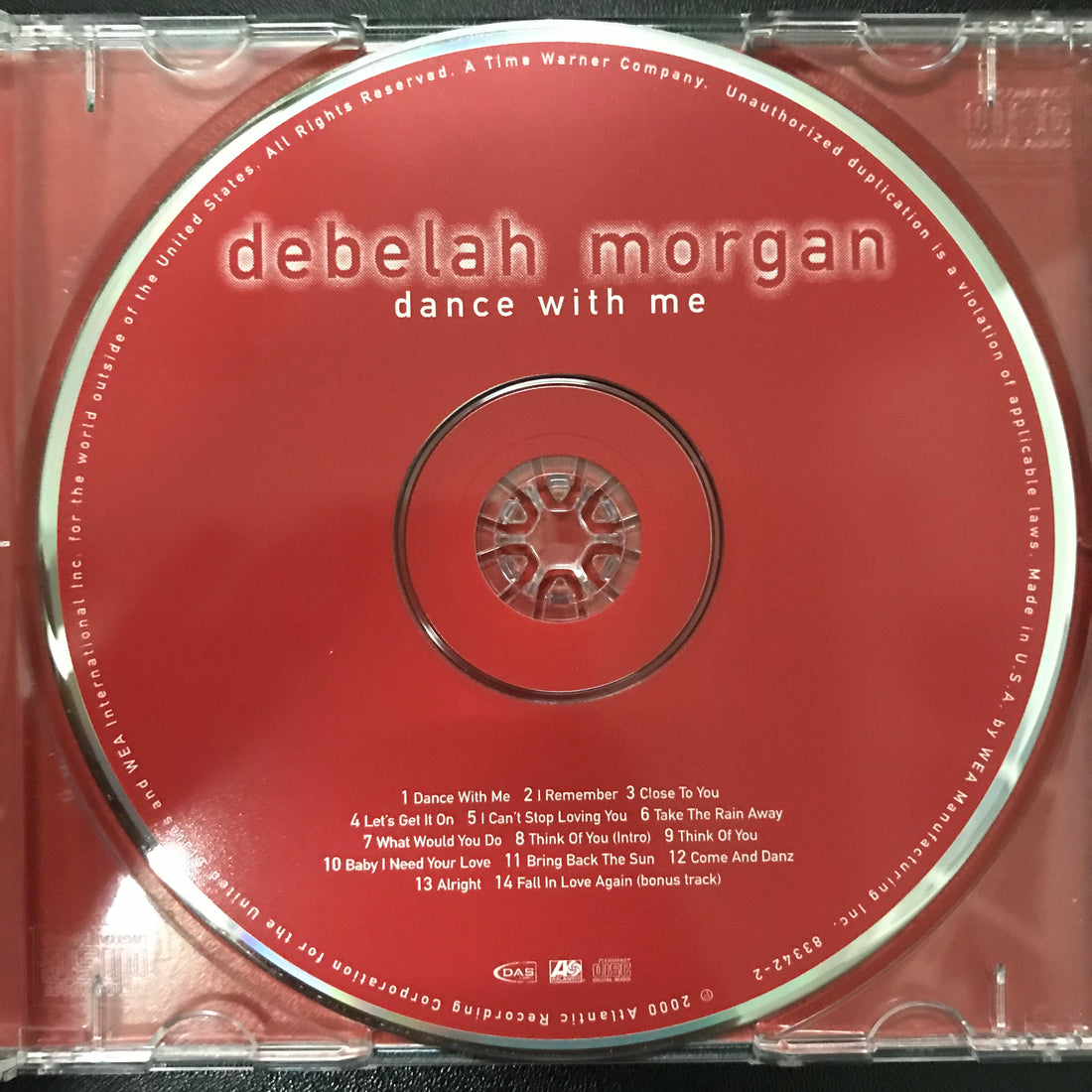 ซีดี Debelah Morgan - Dance With Me CD VG+