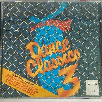 ซีดี Various - Do You Remember Dance Classics 3 (CD) (VG+)