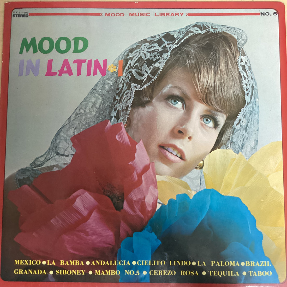 แผ่นเสียง Nico Gomez And His Orchestra, Los Sol De Mexicana - Mood In Latin 1 = ムードインラテン・1 Vinyl VG+ แผ่นสี