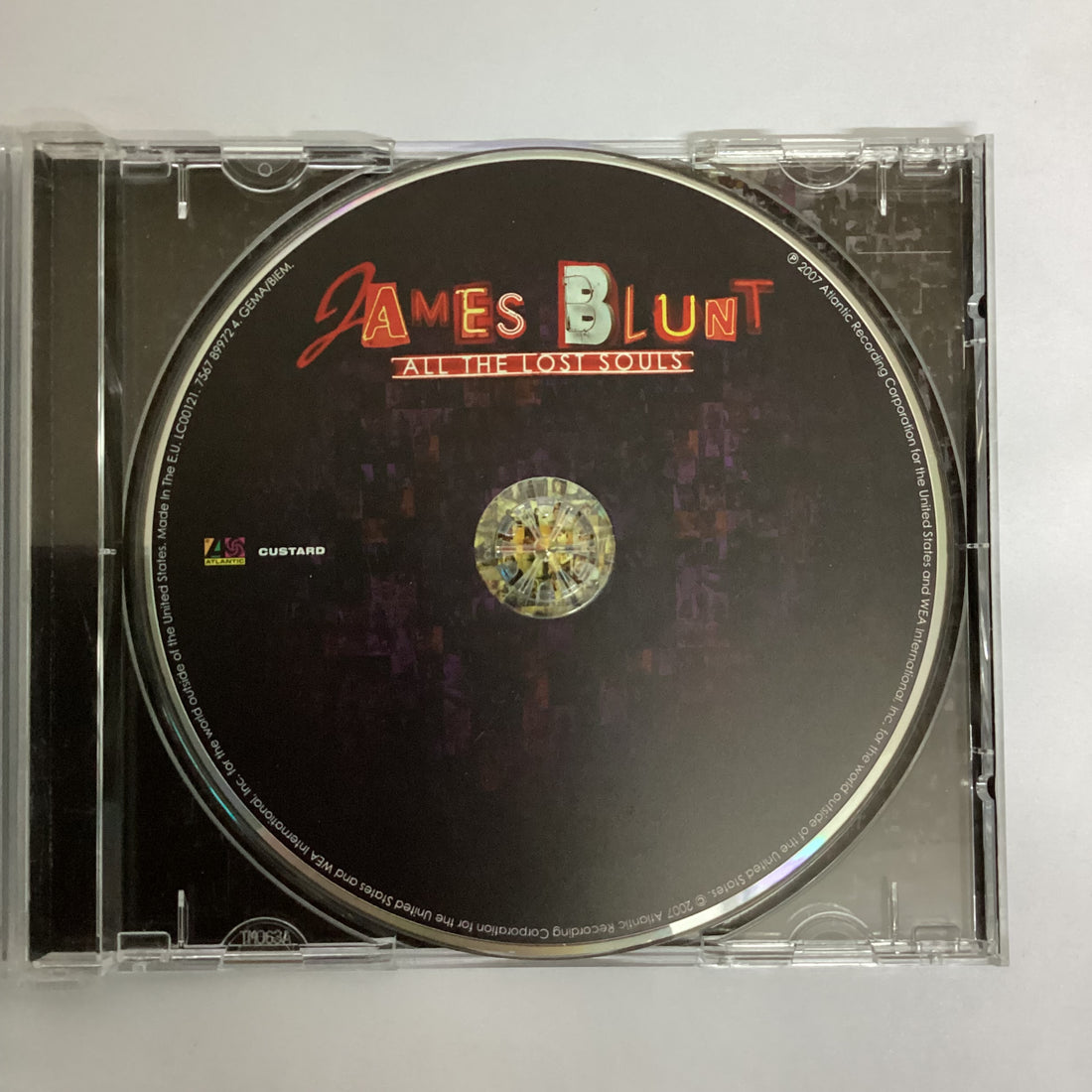 ซีดี James Blunt - All The Lost Souls CD VG