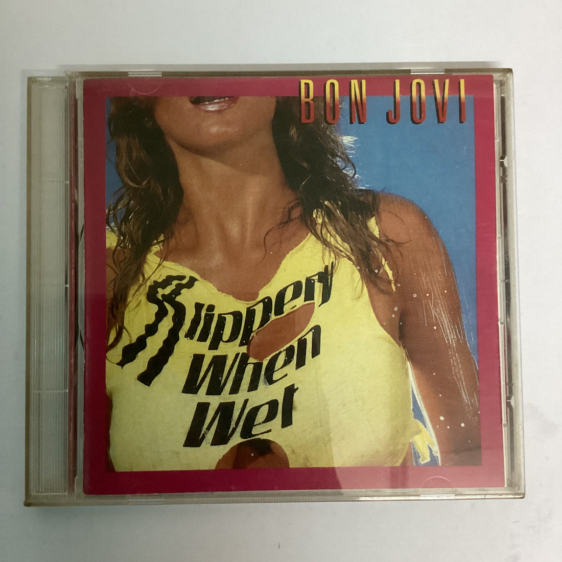ซีดี Bon Jovi = Bon Jovi - Slippery When Wet = ワイルド・イン・ザ・ストリーツ　３ CD VG+