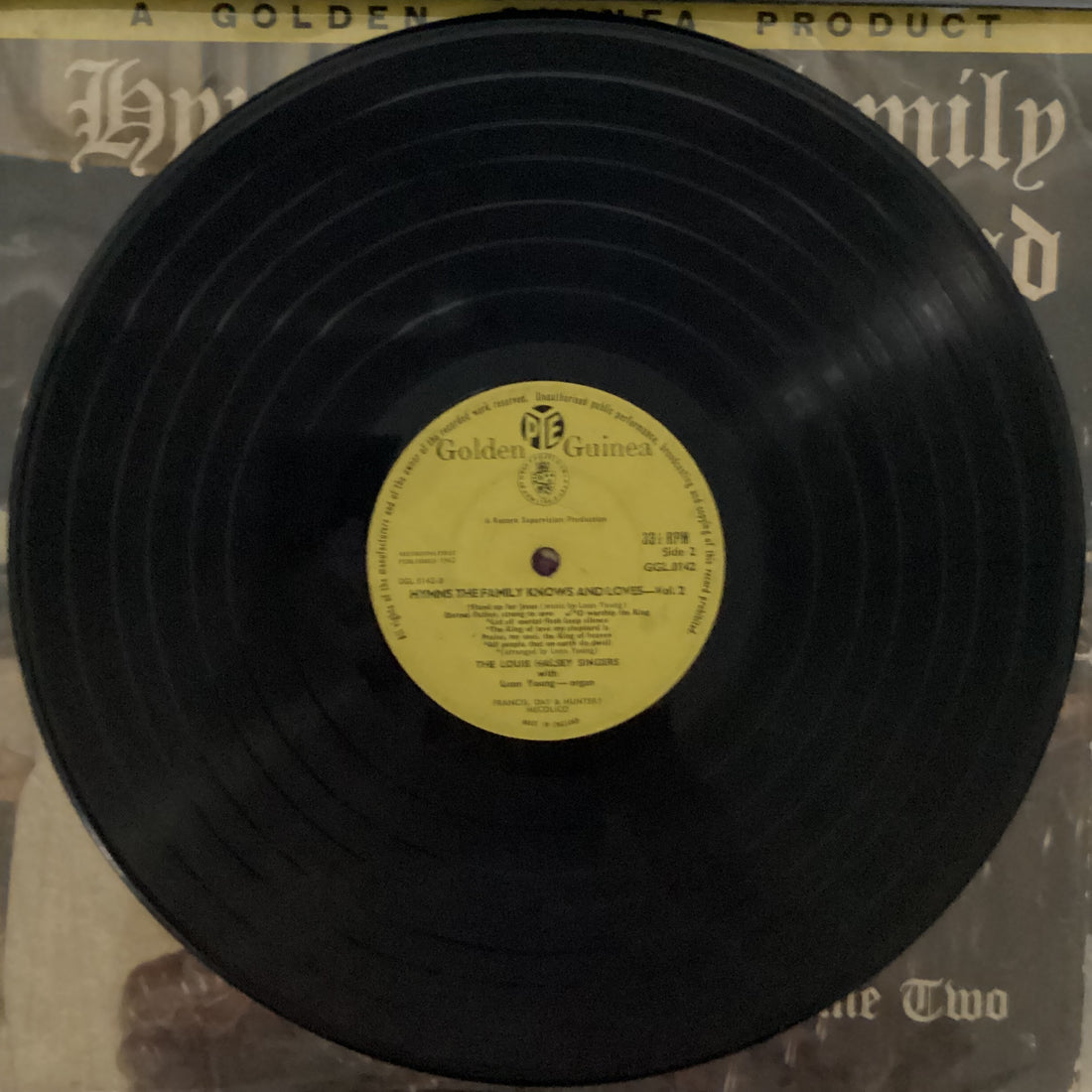 The Louis Halsey Singers - Hymns The Family Knows And Loves - Volume Two Vinyl VG