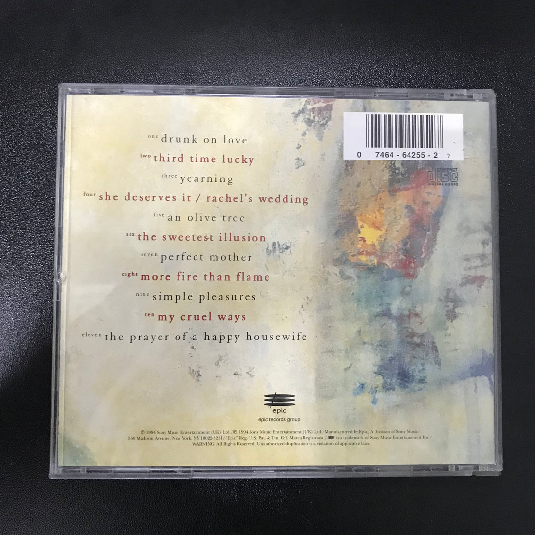 ซีดี Basia - The Sweetest Illusion CD VG+