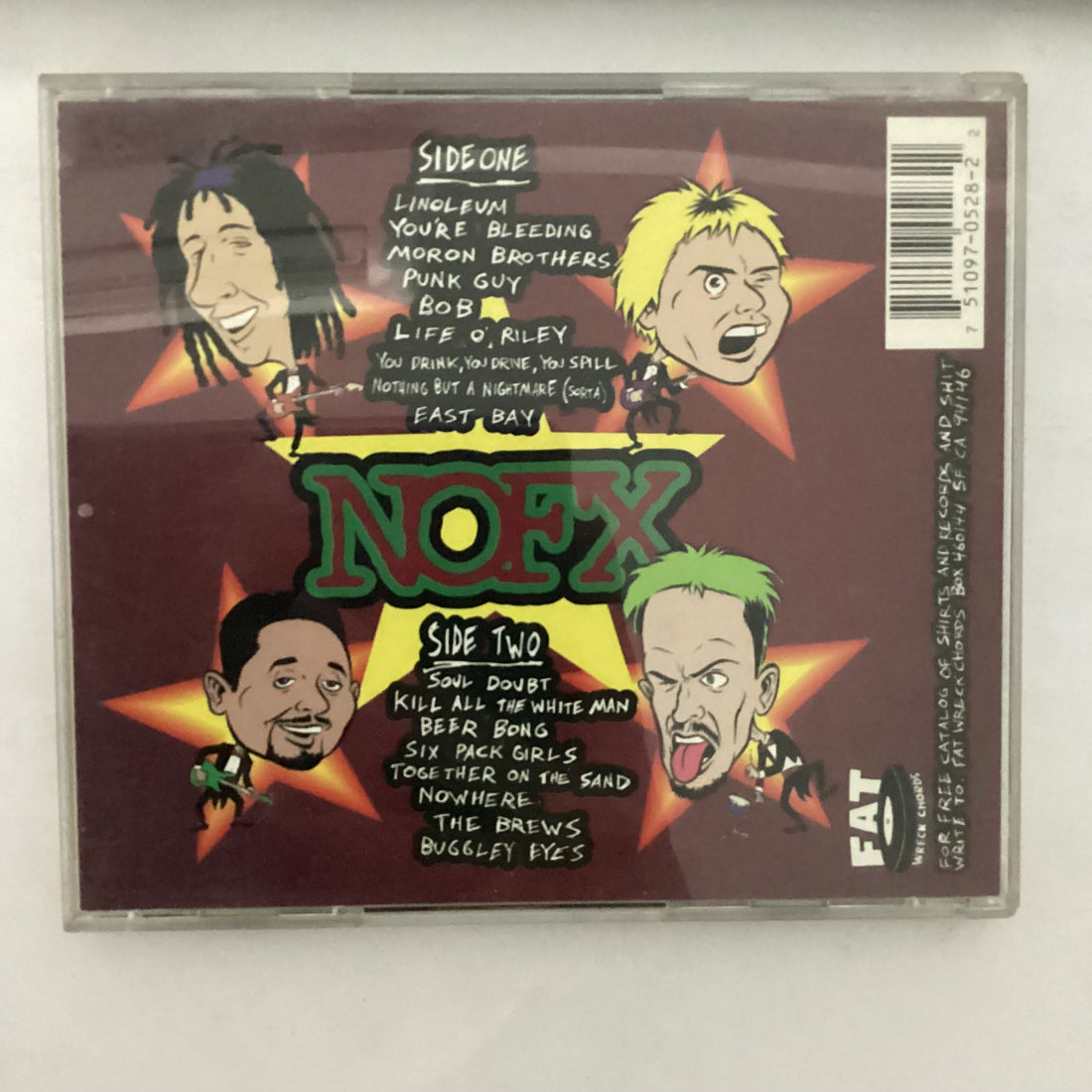 ซีดี NOFX - I Heard They Suck Live!! CD VG+