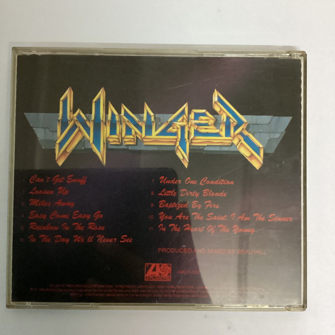 ซีดี Winger - In The Heart Of The Young CD VG+
