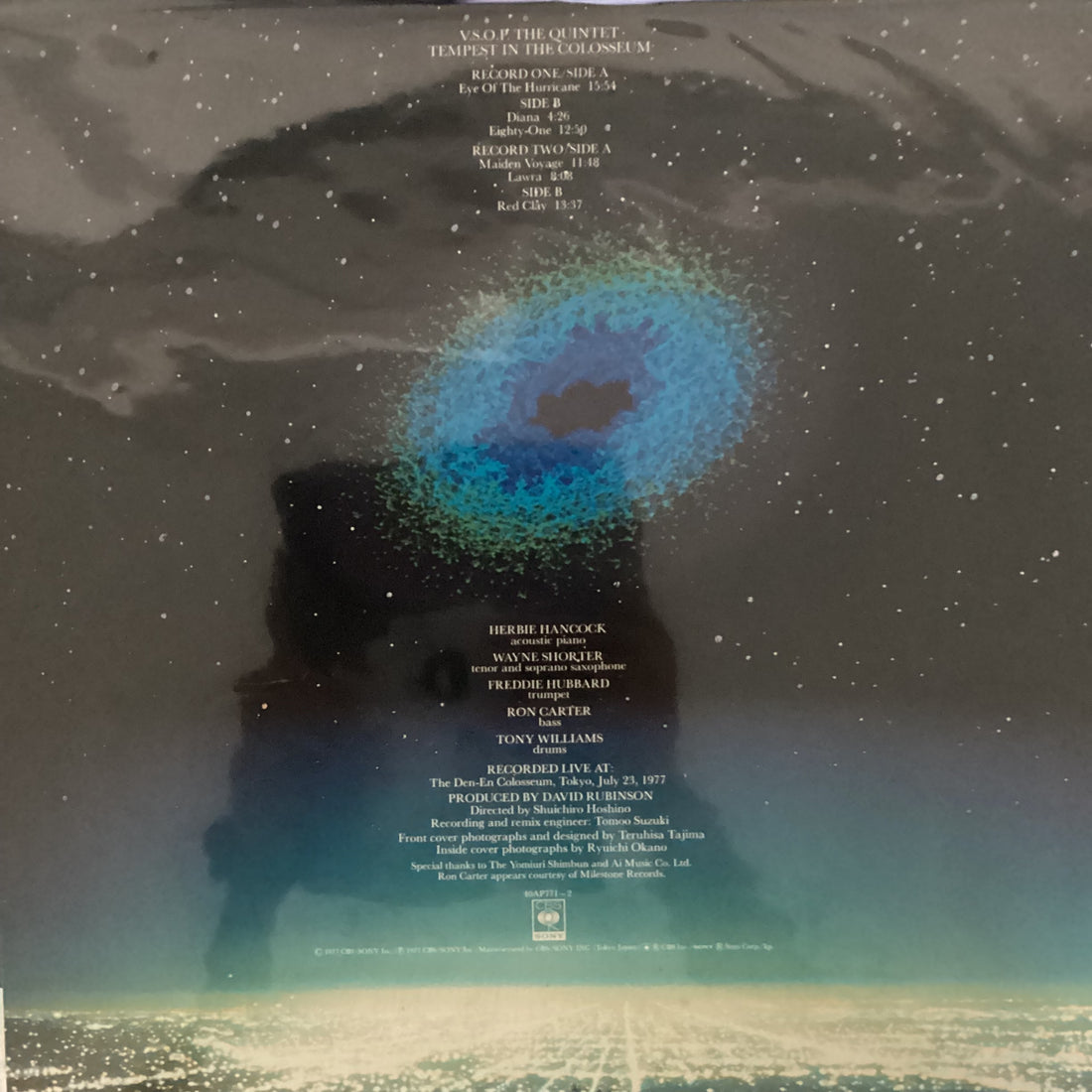 แผ่นเสียง The V.S.O.P. Quintet - Tempest In The Colosseum Vinyl VG+ 2LPs