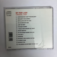 ซีดี "My Fair Lady" Original London Cast, Rex Harrison, Julie Andrews With Stanley Holloway Book And Lyrics By Alan Jay Lerner Music By Frederick Loewe - My Fair Lady CD VG+