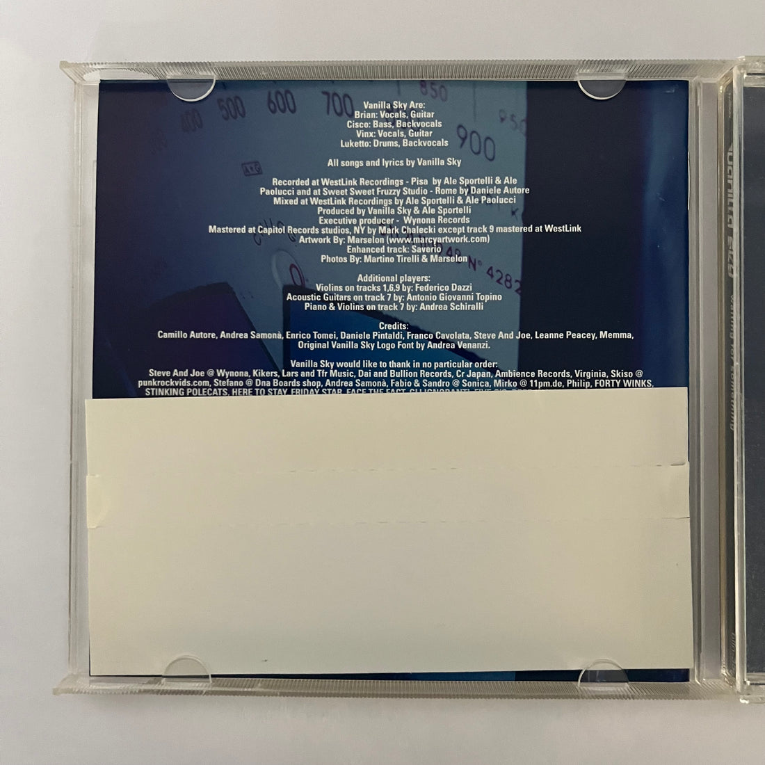 ซีดี Vanilla Sky - Waiting For Something CD VG+