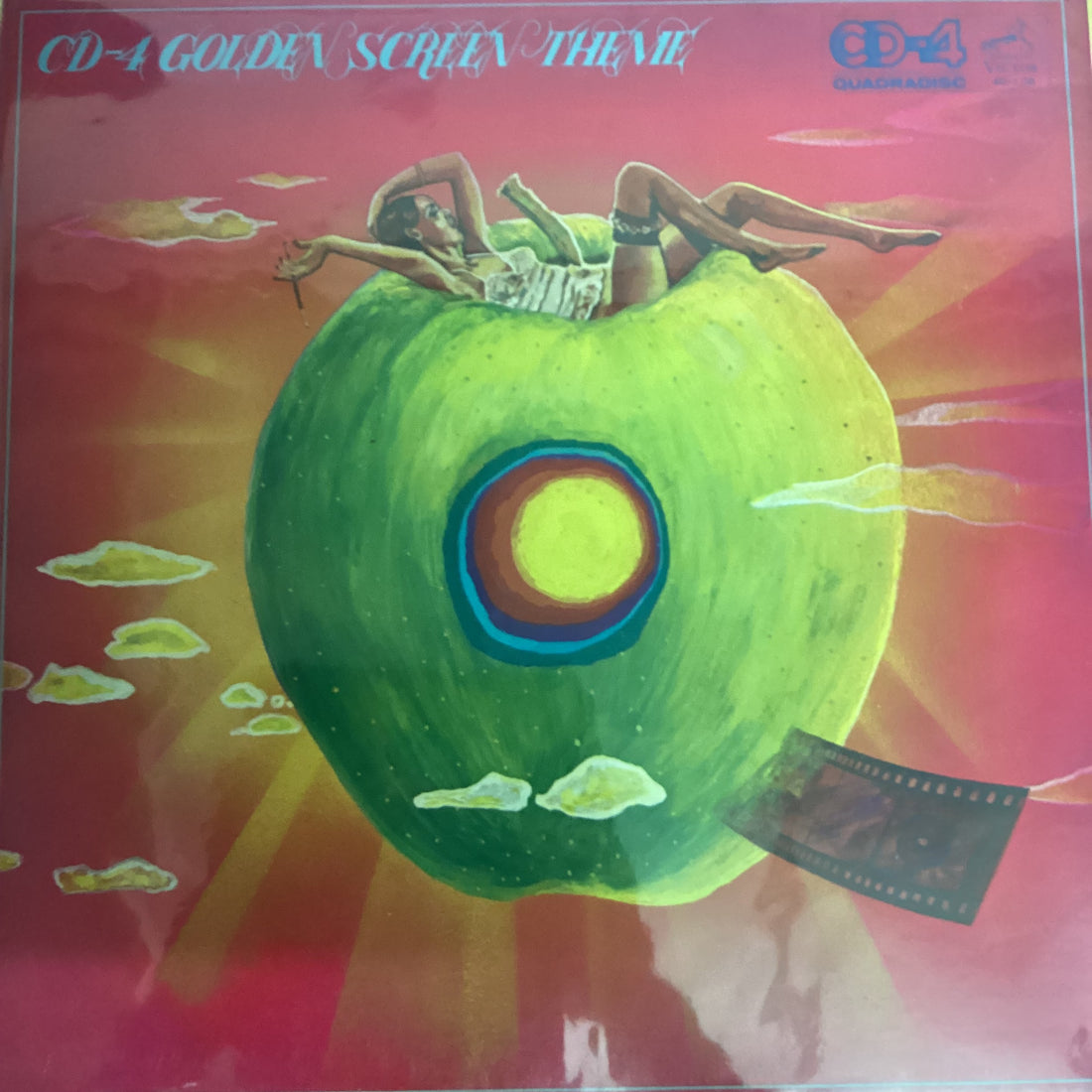 แผ่นเสียง CD-4 Sound Orchestra - CD-4 Golden Screen Theme Vinyl VG+