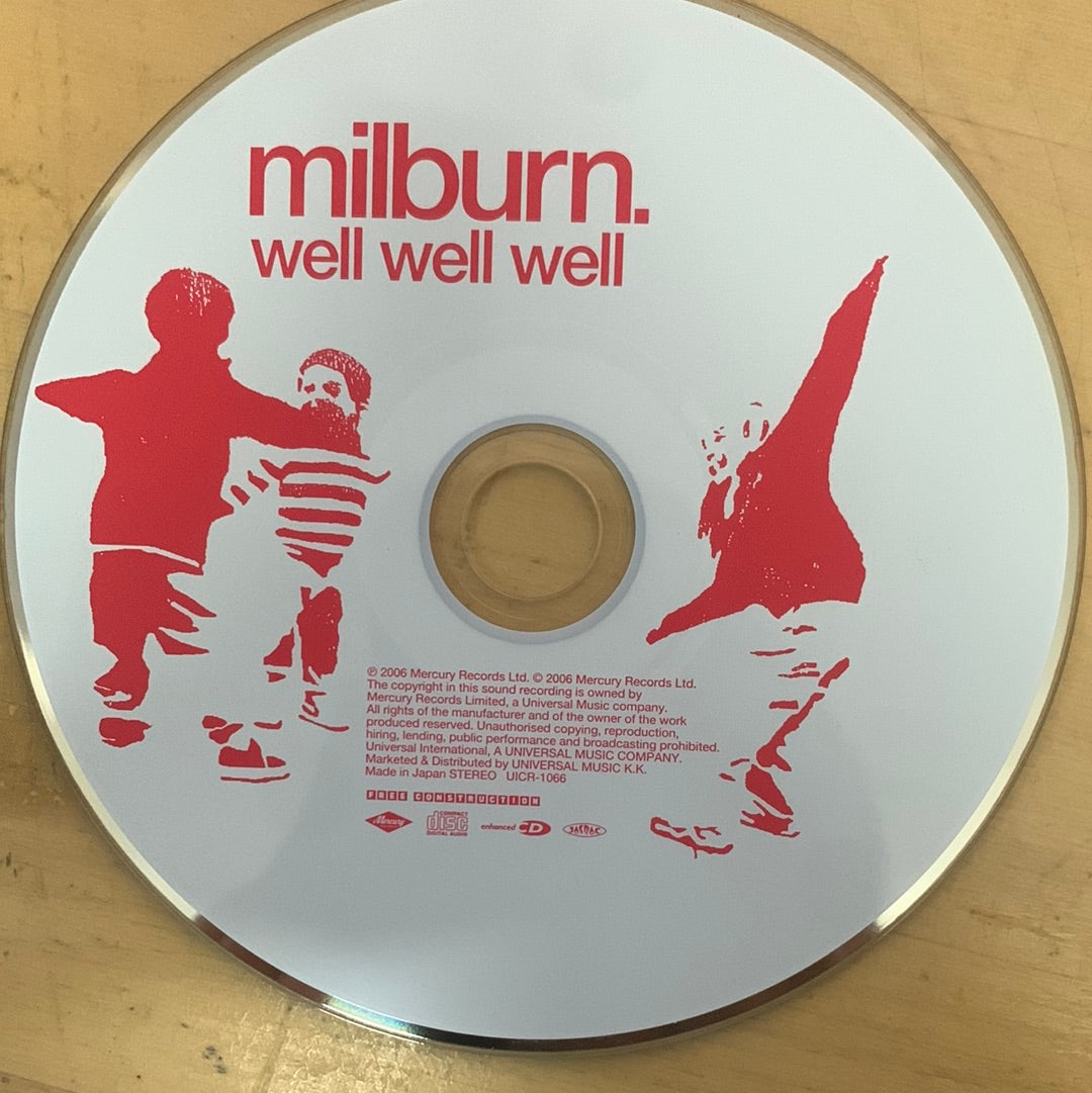 ซีดี Milburn - Well Well Well CD VG+