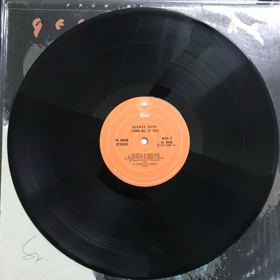 แผ่นเสียง George Duke - From Me To You Vinyl VG+