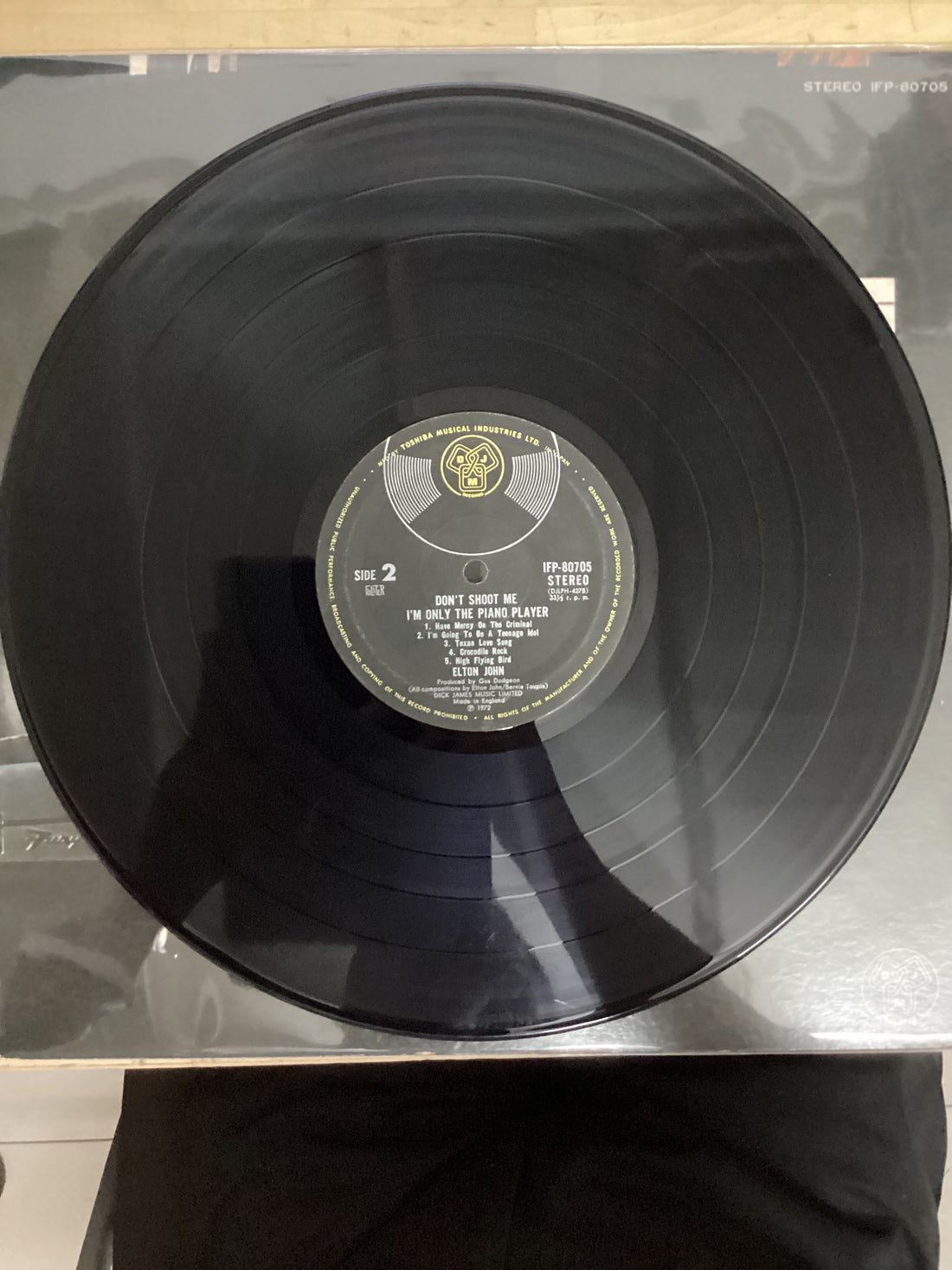 แผ่นเสียง Elton John - Don't Shoot Me I'm Only The Piano Player Vinyl VG+