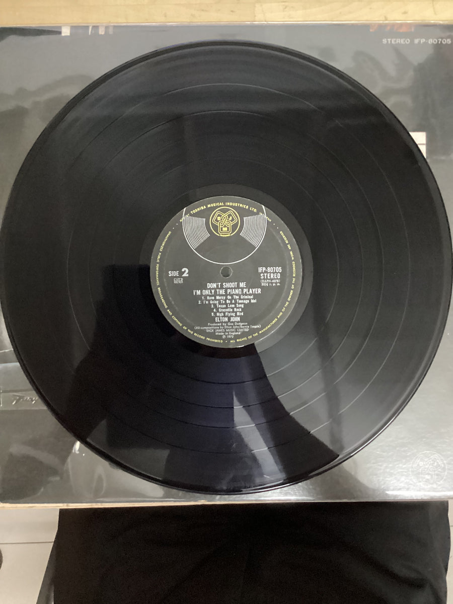 แผ่นเสียง Elton John - Don't Shoot Me I'm Only The Piano Player Vinyl VG+