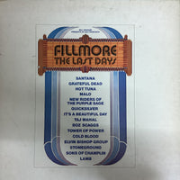 แผ่นเสียง Various - Fillmore - The Last Days Vinyl VG+ 4LPs