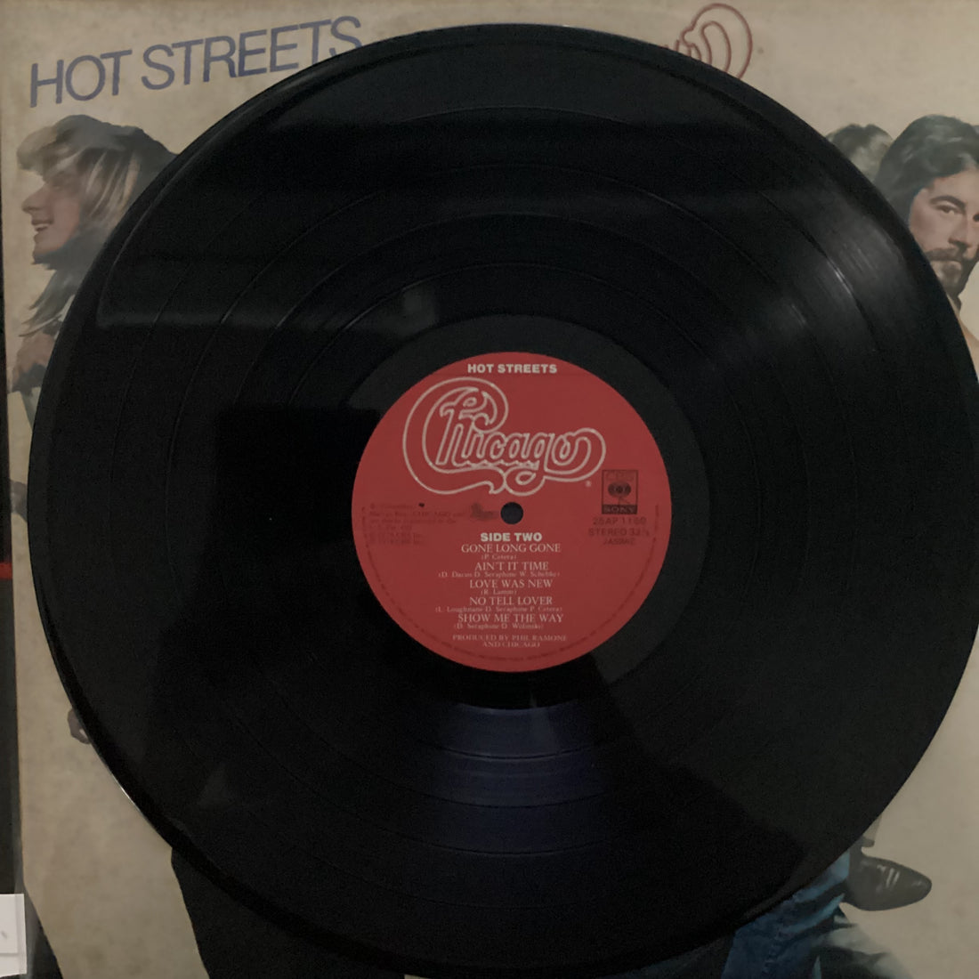 แผ่นเสียง Chicago - Hot Streets Vinyl VG+